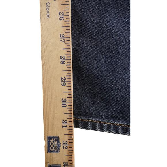Diesel Larkee Straight Leg Jeans Men’s W36 L32 Medium Wash Distressed Fade - Picture 10 of 12